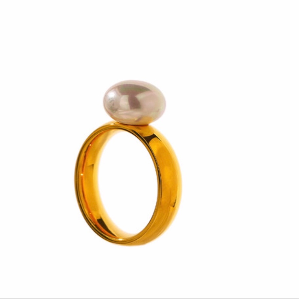 Beautiful pearl ring for Women